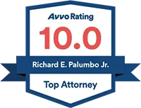 Avvo Rating - 10.0 - Top Attorney - Richard E. Palumbo Jr.